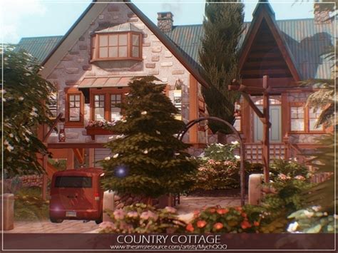 Country Cottage By Mychqqq At Tsr Sims 4 Updates