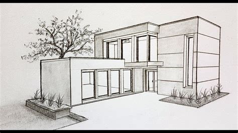 Perspective Drawing Architecture Interior Architecture Drawing