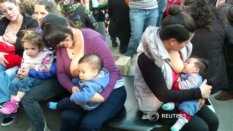 Argentine Women Protest Shaming Of Public Breastfeeding Current News