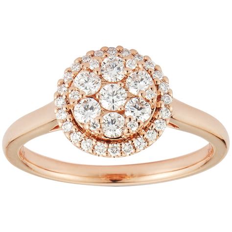 Round Brilliant 052ctw 18kt Rose Gold Diamond Ring Costco Australia