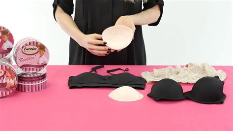 boobles large lightweight silicone push up bra pads lovemybubbles youtube