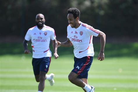 First Pictures Of Arsenal Players In Training Since Coronavirus