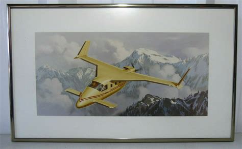 Omac 1 Laser 300 Canard Turbo Prop Plane Framed Print 3605609484