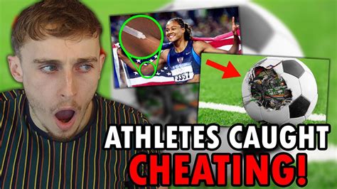 reacting to times athletes were caught cheating youtube