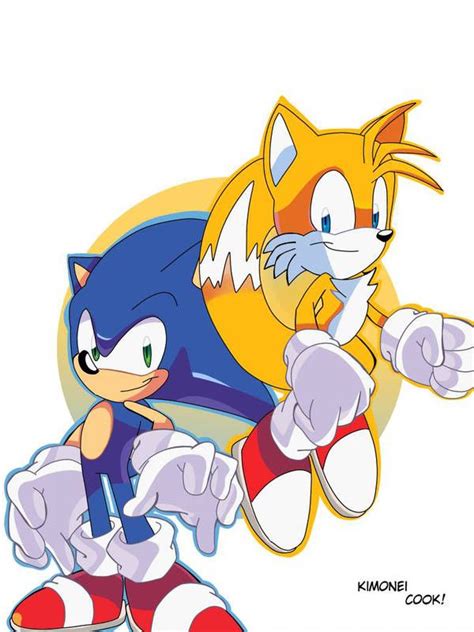 Sonic And Tails By Kimonei On Deviantart