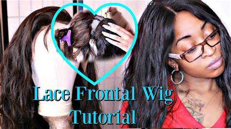 how to make a lace frontal wig at home tutorial start to finish youtube samore love s