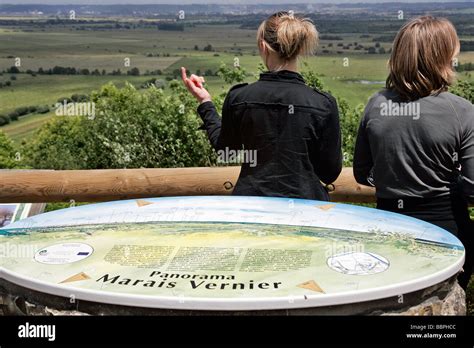 Viewpoint Indicator Discovering The Marais Vernier With A Guide From