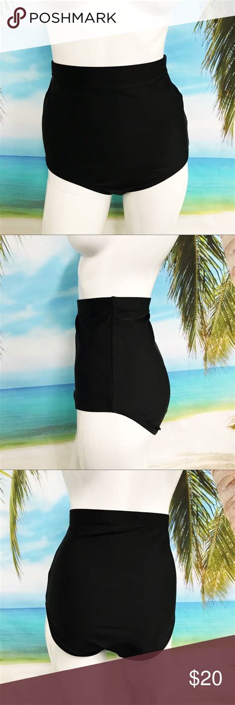 Super High Waist Black Bikini Bottoms Super High Waist Bikini Bottom