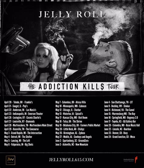 Jelly Roll Announces “addiction Kills” Tour Faygoluvers
