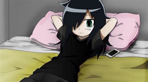 Watamote Render Vector Tomoko Remastered By Axlgtzr Unnamed On