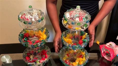 Any ideas on a dish that can feed a crowd and doesn't contain too many. DIY candy dish/dollar tree candy dish for party-weddings ...