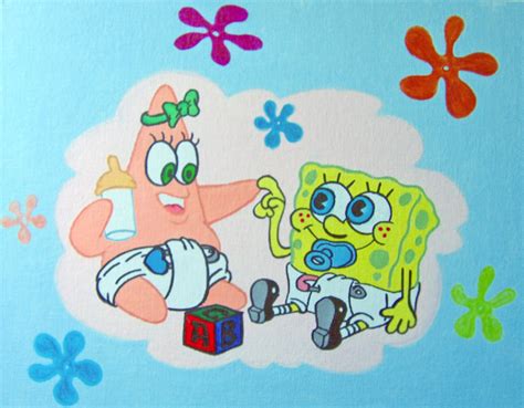Baby Spongebob And Patrick By Linus108nicole On Deviantart