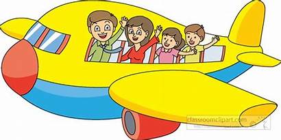 Vacation Clip Clipart Travel Plane Summer Cliparts
