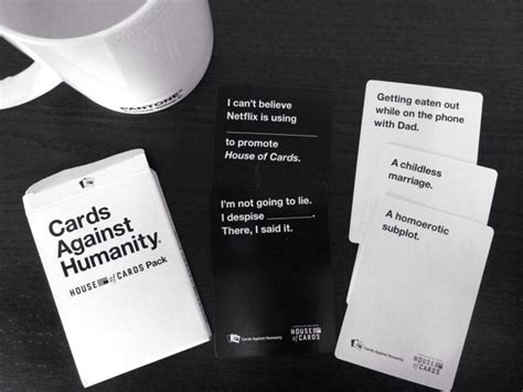 Win It House Of Cards Against Humanity Expansion Pack Casie Stewart