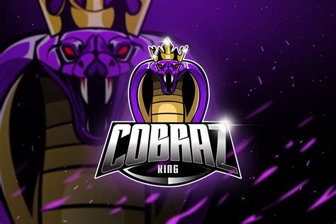Cobra King Mascot And Esport Logo By Aqr Studio On Creativemarket