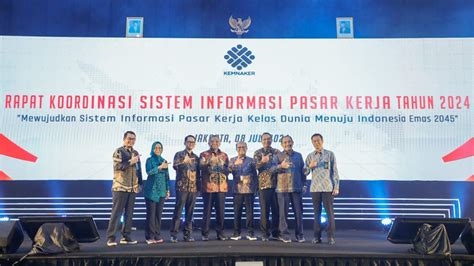 Kemnaker Gelar Rakor Sistem Informasi Pasar Kerja Ini Tujuannya