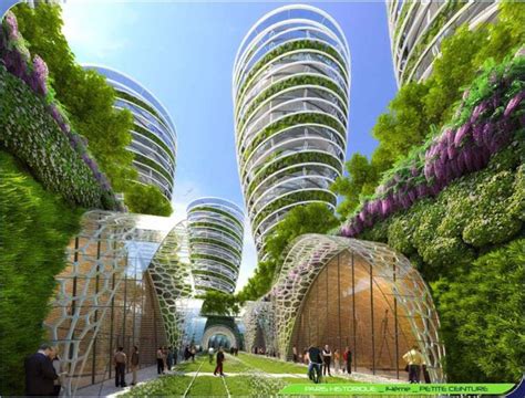 Paris Smart City 2050 By Vincent Callebaut Architectures Green City