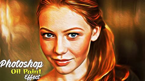 Photoshop Painting Effect Convert Photo To Digital Painting Effect