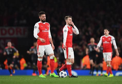 arsenal suffer another 5 1 thrashing by bayern munich as they crash out of the champions league