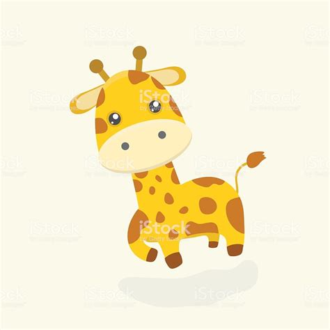Cute Giraffe Cartoon Stock Vector Art And More Images Of