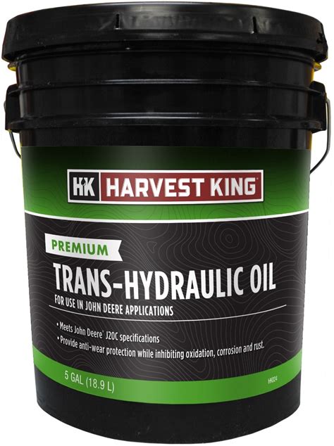 Harvest King Trans Hydraulic Fluid For John Deere 5 Gallon Good