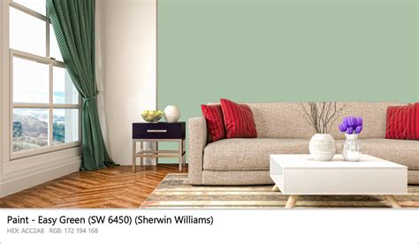 Sherwin Williams Easy Green Sw 6450 Paint Color Codes Similar Paints