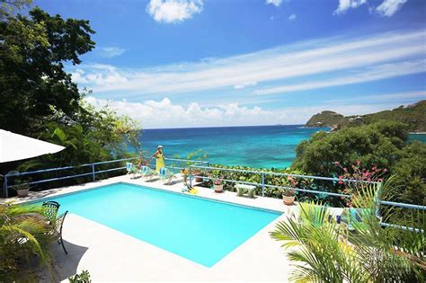 Huge Pool And Gorgeous Waterfront View From Monte Bay Villa ~ St John