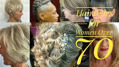 Not all the hairstyles for women over 60 should be super complicated, especially if you're a creative lady that can turn any simple style into a unique masterpiece! Best Hairstyles for Women Over 70 - YouTube