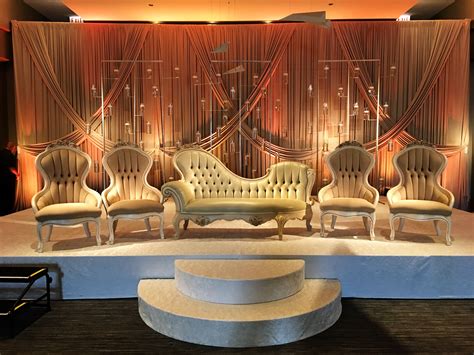 Beautiful and unique wedding backdrop design with drapery | Backdrop