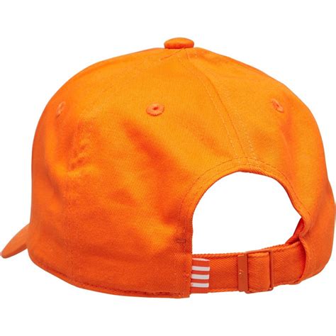 Buy Adidas Originals Classic Trefoil Baseball Cap Orangewhite