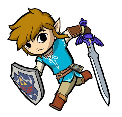 Oc Art I Drew Breath Of The Wild Link In The Toon Link Style Visit