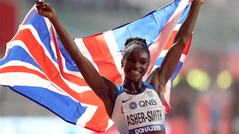 Dina Asher Smith Relishing Pressure Of Olympics With British History On The Line Bt Sport