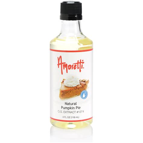 Natural Pumpkin Pie Extract Oil Soluble Amoretti