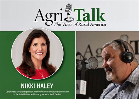 Exclusive Presidential Candidate Nikki Haley Shares Her Vision For The Us Agriculture Pork