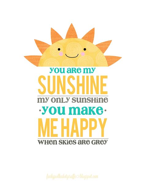 Printable You Are My Sunshine Printable Word Searches