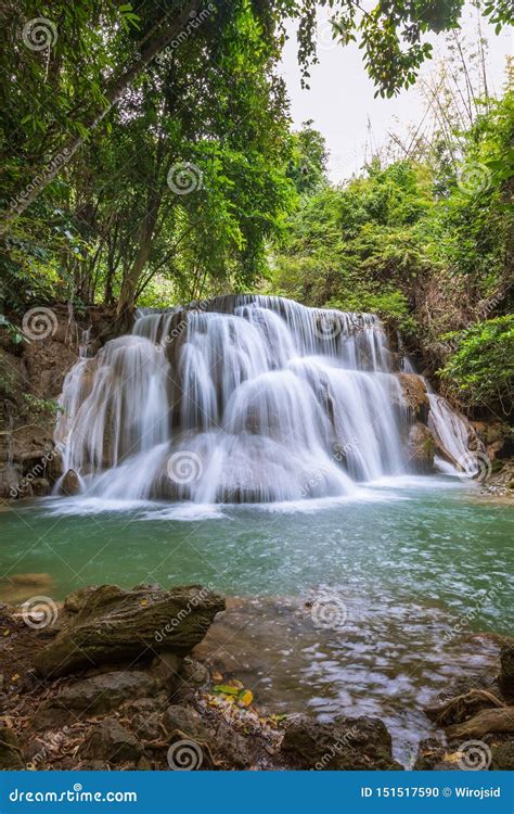 Huai Mae Khamin Waterfall Tier 3 Khuean Srinagarindra National Park