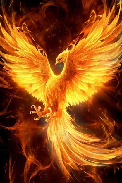 Premium Photo Phoenix Mythical Bird Artwork Album Full Of Fire And Majestic Moments For