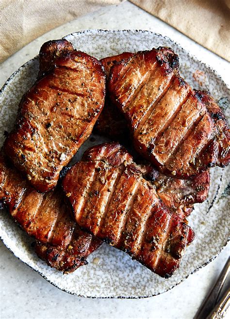 Smoked Pork Chops Reverse Sear Method I Food Blogger