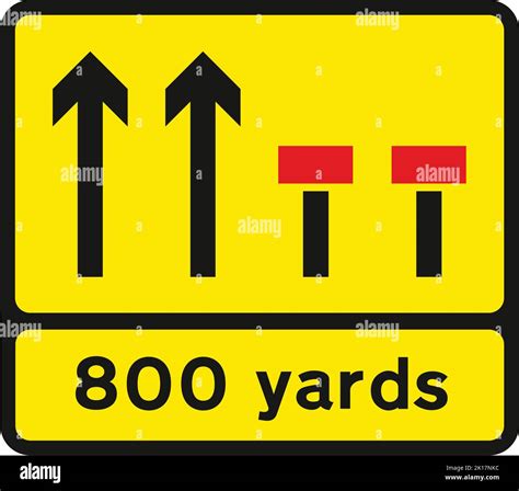 Contraflow Sign Stock Vector Images Alamy