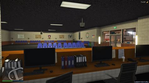 Gta 5 map police station 2. Police Station Interior for GTA 5