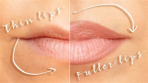 How To Make Thin Lips Look Fuller With Makeup Tutor Suhu