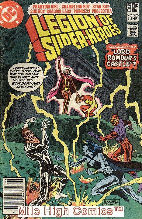 Legion Of Super Heroes 1980 Series Dc 276 Newsstand Fair Comics