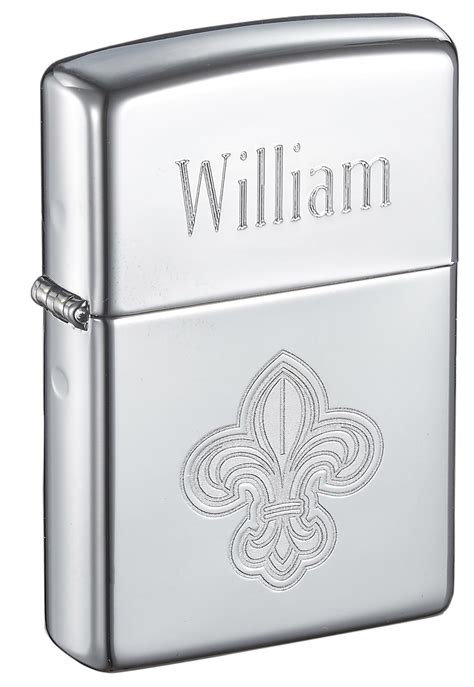 Simply choose from more than 800 zippo products in this original zippo shop online. Zippo Fleur De Lis High Polish Chrome Windproof Lighter