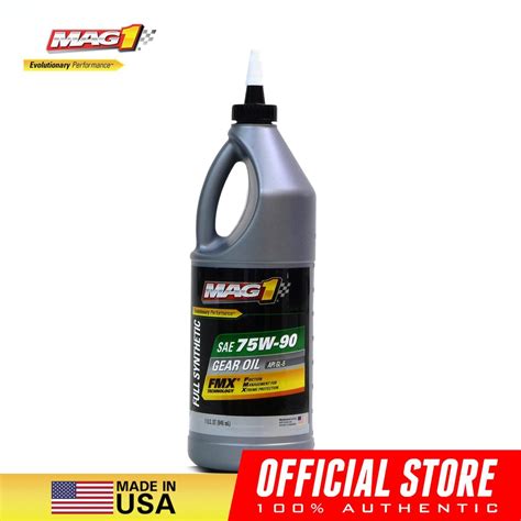 Mag 1 75w90 Full Synthetic Gl 5 Gear Oil 1qt 946ml Shopee Philippines