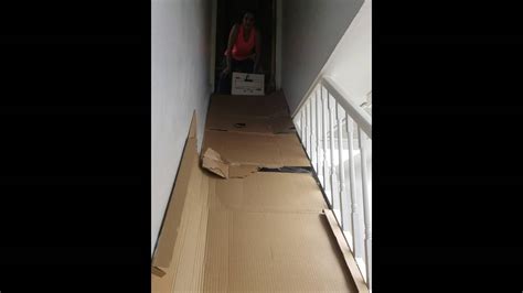 How To Move Boxes From 2nd Floor To 1st Floor Youtube