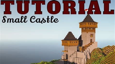 Minecraft How To Build A Realistic Medieval Castle Tutorial Small