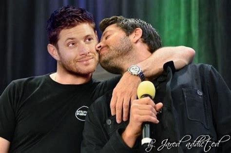 Misha In Loving With Jensen Haha Destiel Supernatural Destiel Supernatural Fangirl