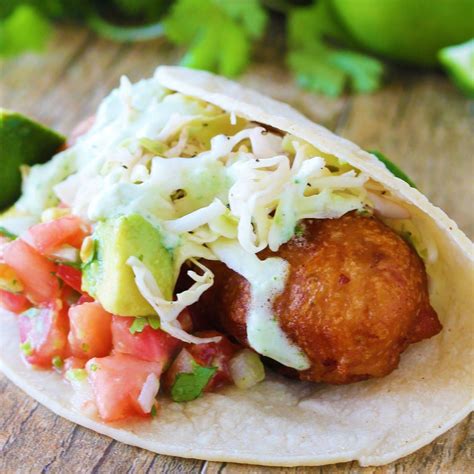 Georgia won the round with her fried egg, black bean and tomato salad, with goat cheese cream, and moved to the immunity challenge round against josh pelham from estelle in melbourne. Battered Cod Fish Tacos | Recipe | Cod fish tacos, Cod ...