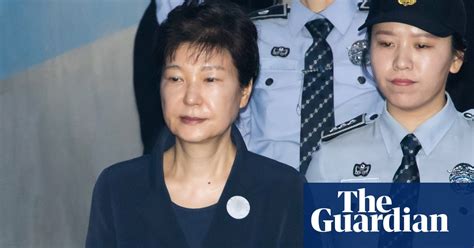 Former South Korean President Park Geun Hye On Trial For Corruption