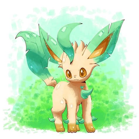 Shiny Leafeon By Iplatartz On Deviantart Pokemon Sketch Eevee Cute